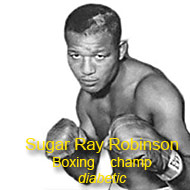 Sugar Ray Robinson - boxer